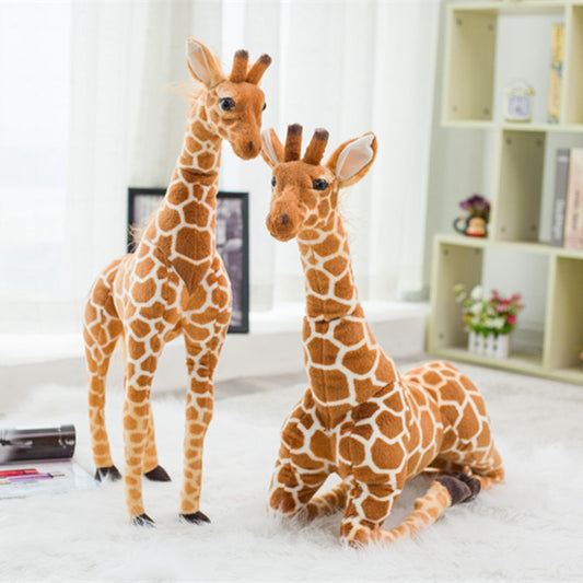 Huge Realistic Giraffe Plush Toy