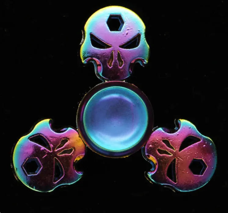 Metal Fidget Spinner - Trust and Believe Purple
