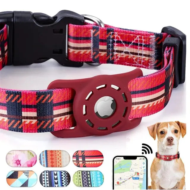 AirTag Dog Collar – Track Your Pet with Confidence 💜