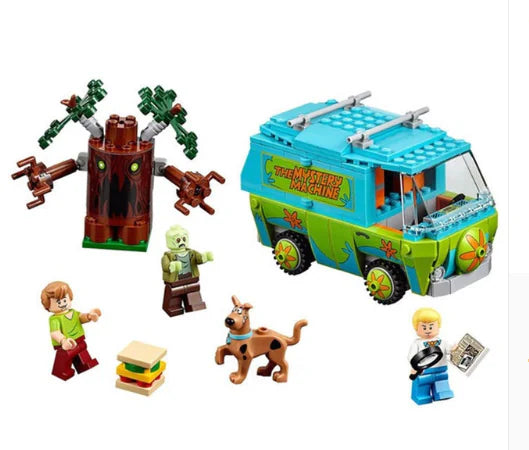 "Mystery Machine Puzzle Assembly Building Toy" - Trust and Believe Purple