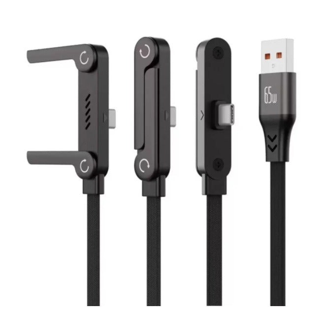 Foldable Stand Type-C Ultra-Fast Charging Cable