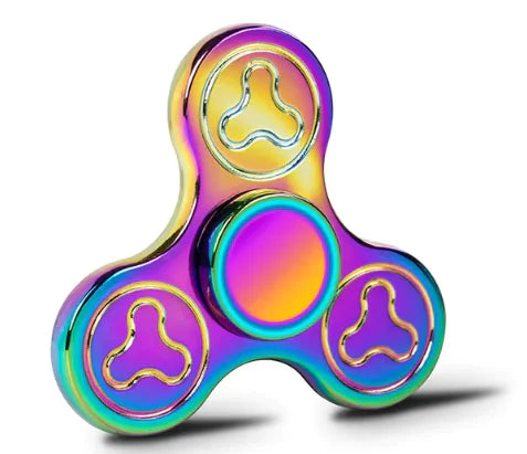 Metal Fidget Spinner - Trust and Believe Purple