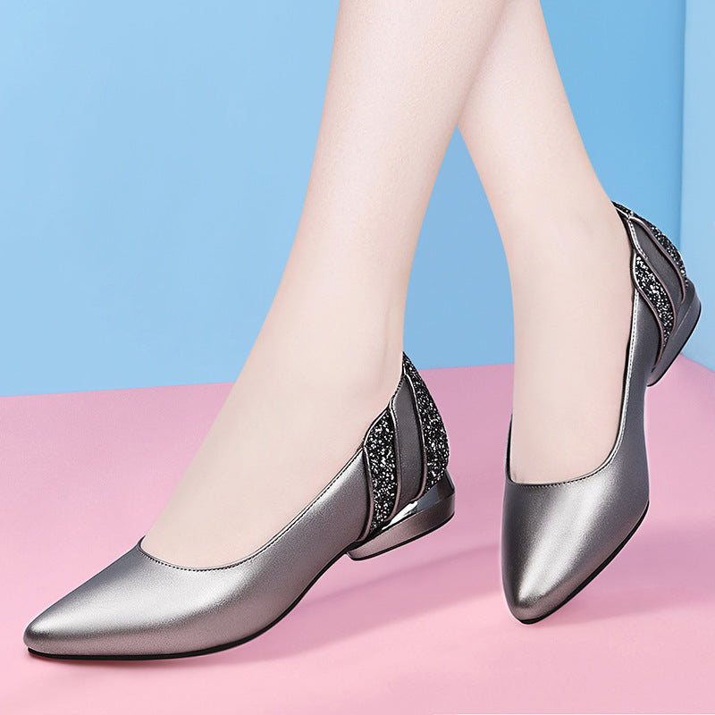 Comfortable Low Heel Women's Shoes for Wide Feet