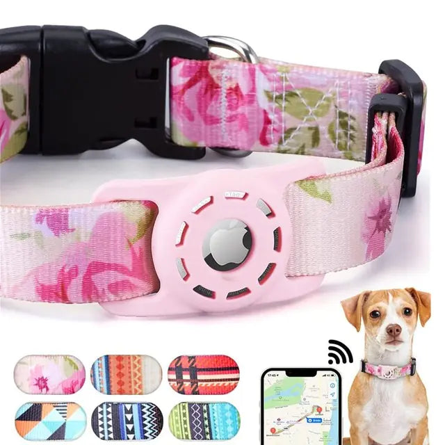 AirTag Dog Collar – Track Your Pet with Confidence 💜