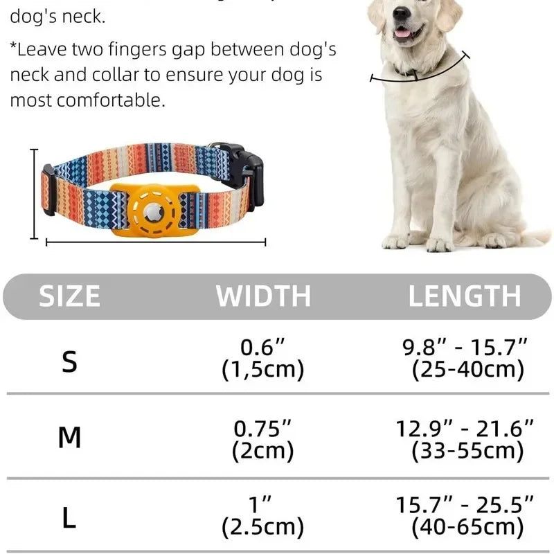 AirTag Dog Collar – Track Your Pet with Confidence 💜