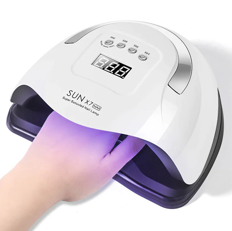 220W Nail Dryer LED Lamp UV Light Polish Gel Curing Machine