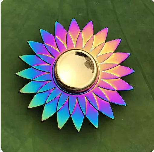 Metal Fidget Spinner - Trust and Believe Purple