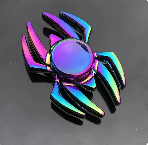 Metal Fidget Spinner - Trust and Believe Purple